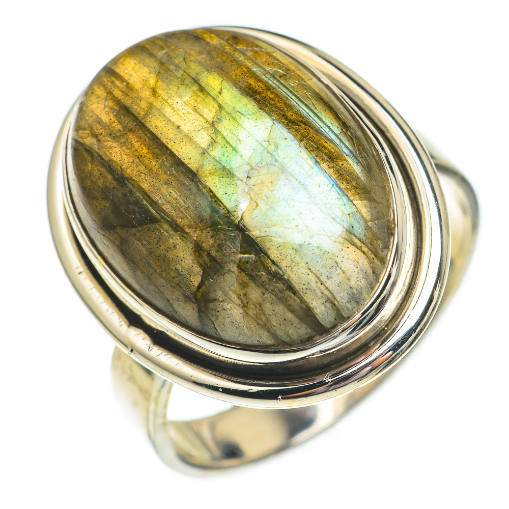 Labradorite Rings handcrafted by Anasilvercos - RING69373
