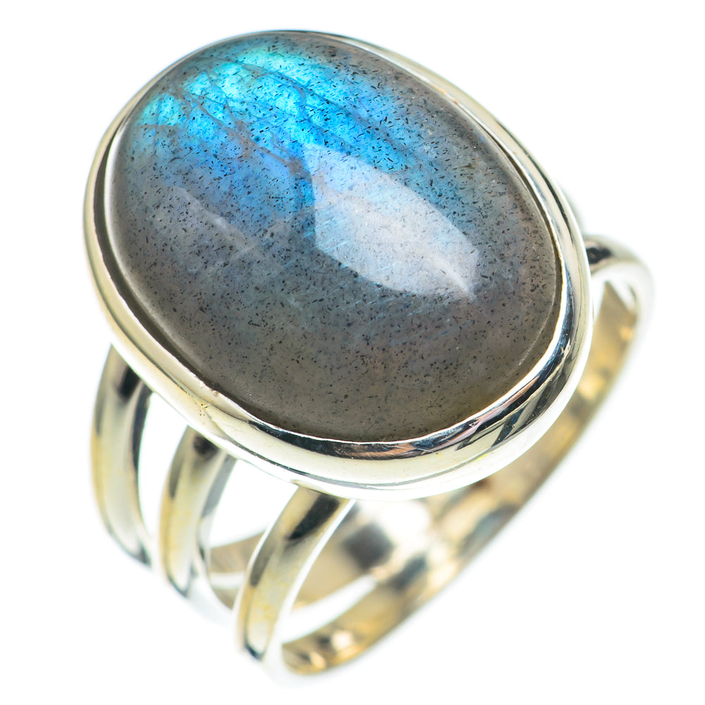 Labradorite Rings handcrafted by Anasilvercos - RING69381