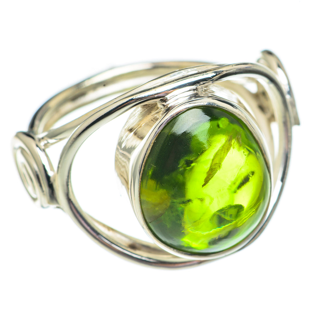 Peridot Rings handcrafted by Anasilvercos - RING69382