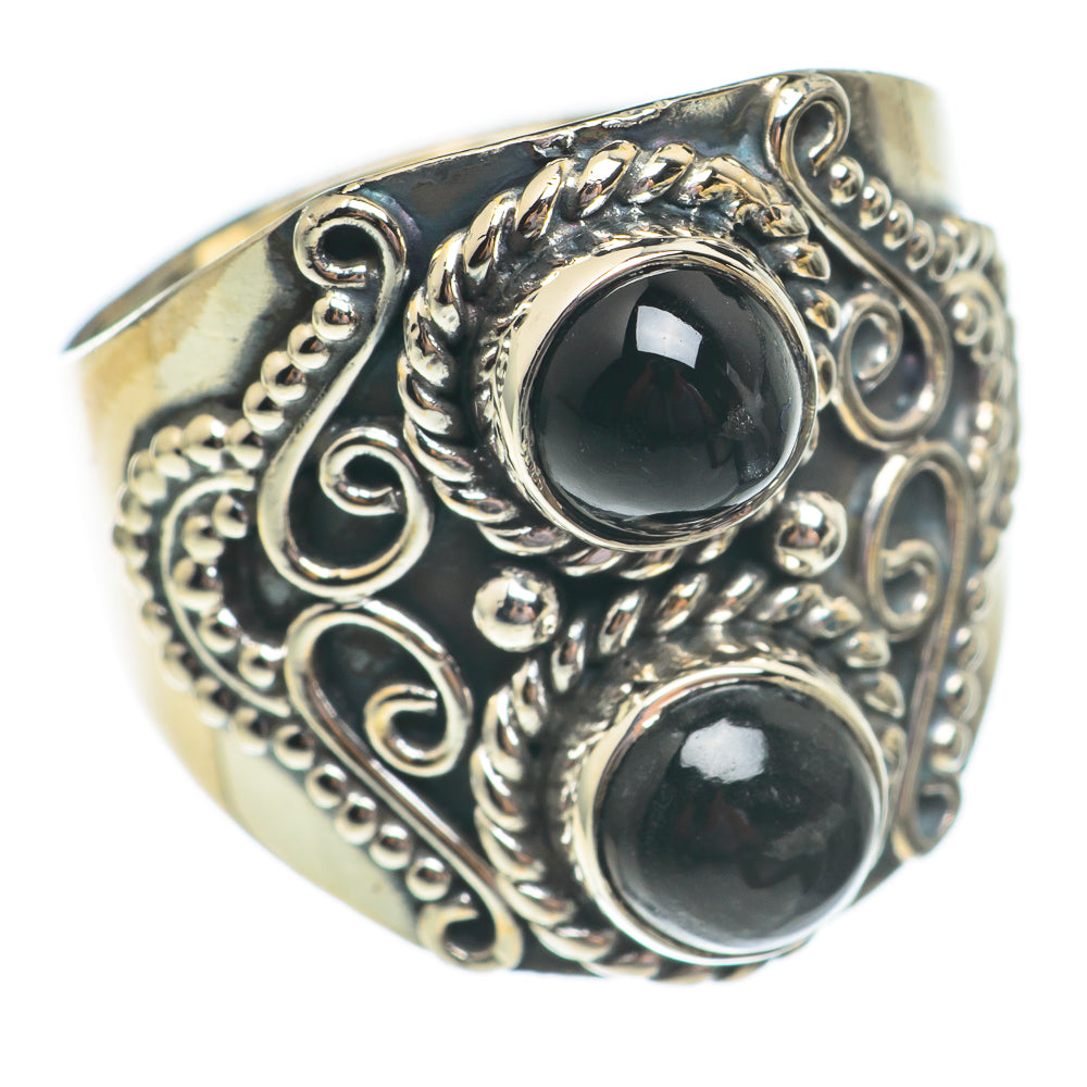 Black Onyx Rings handcrafted by Anasilvercos - RING69403
