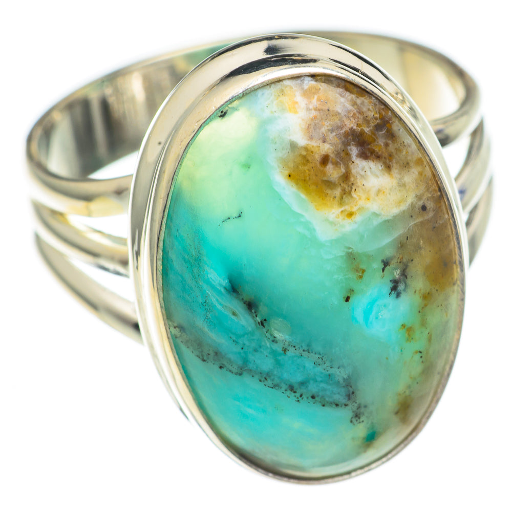Peruvian Opal Rings handcrafted by Anasilvercos - RING69412
