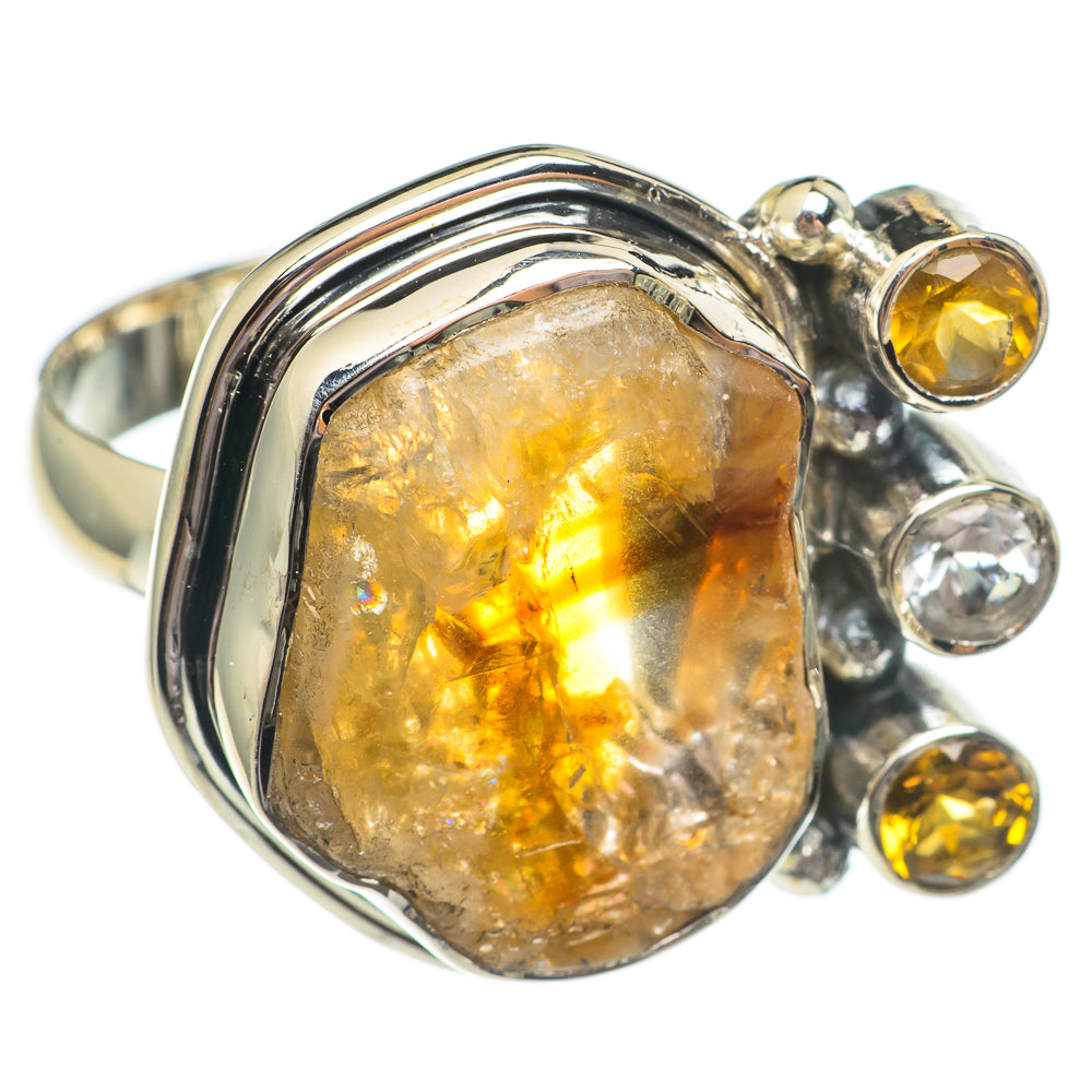 Citrine Rings handcrafted by Anasilvercos - RING69427