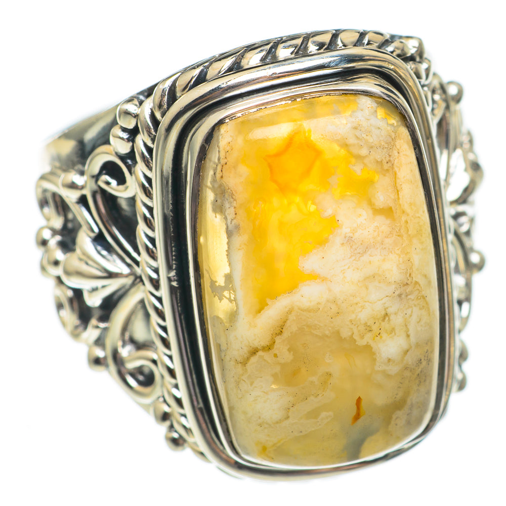Ocean Jasper Rings handcrafted by Anasilvercos - RING69428