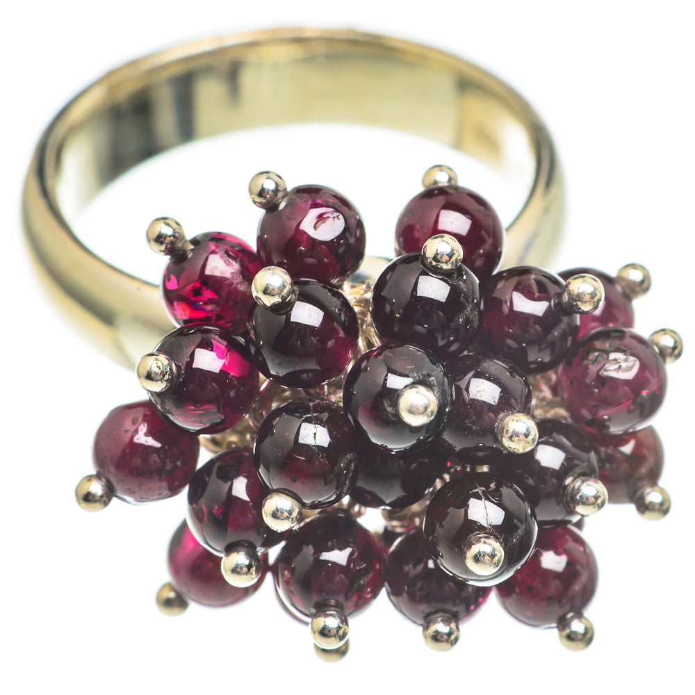 Garnet Rings handcrafted by Anasilvercos - RING69434