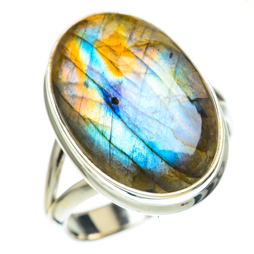 Labradorite Rings handcrafted by Anasilvercos - RING69447