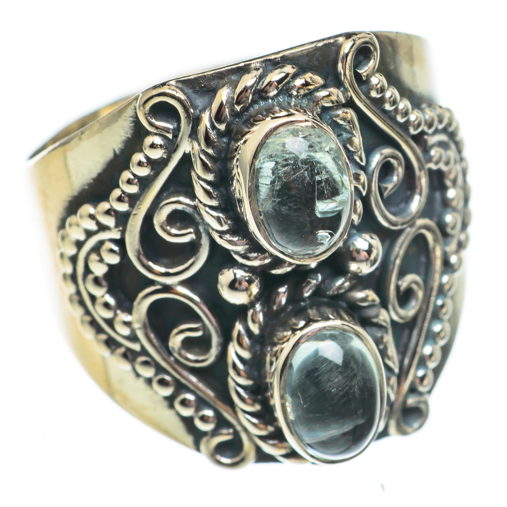 Aquamarine Rings handcrafted by Anasilvercos - RING69450