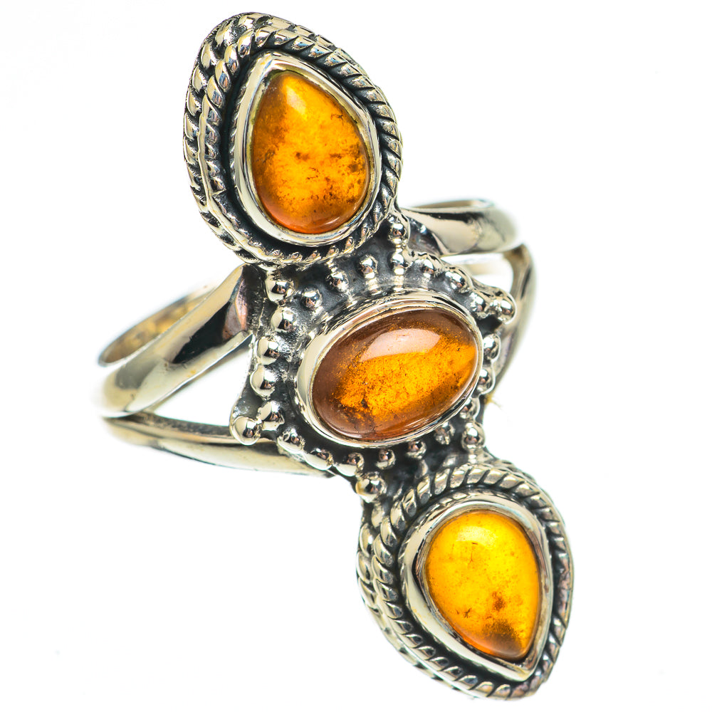 Baltic Amber Rings handcrafted by Anasilvercos - RING69464