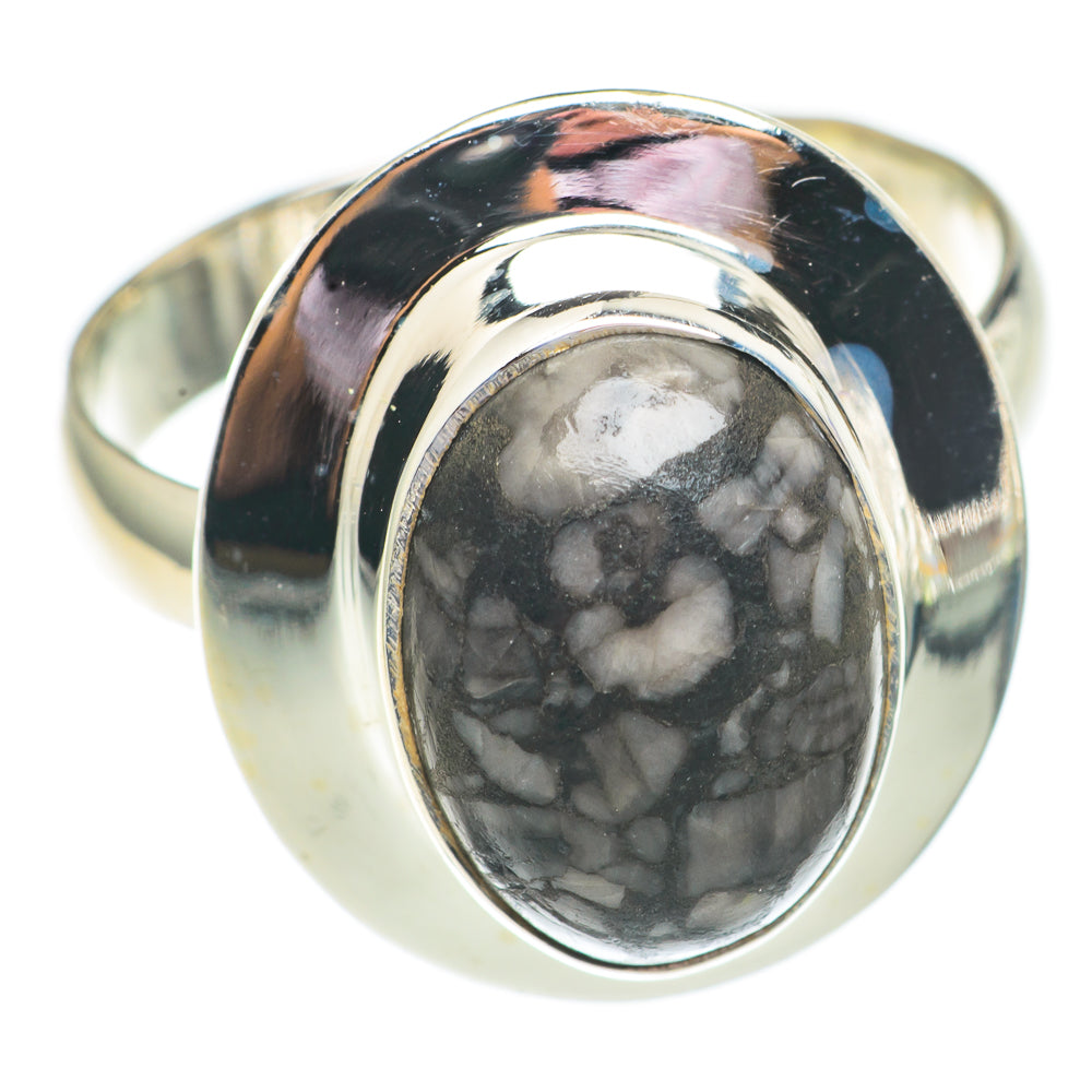 Pinolith Jasper Rings handcrafted by Anasilvercos - RING69474
