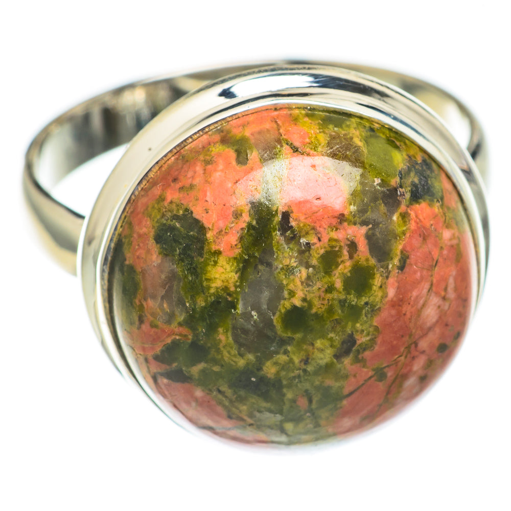 Unakite Rings handcrafted by Anasilvercos - RING69490