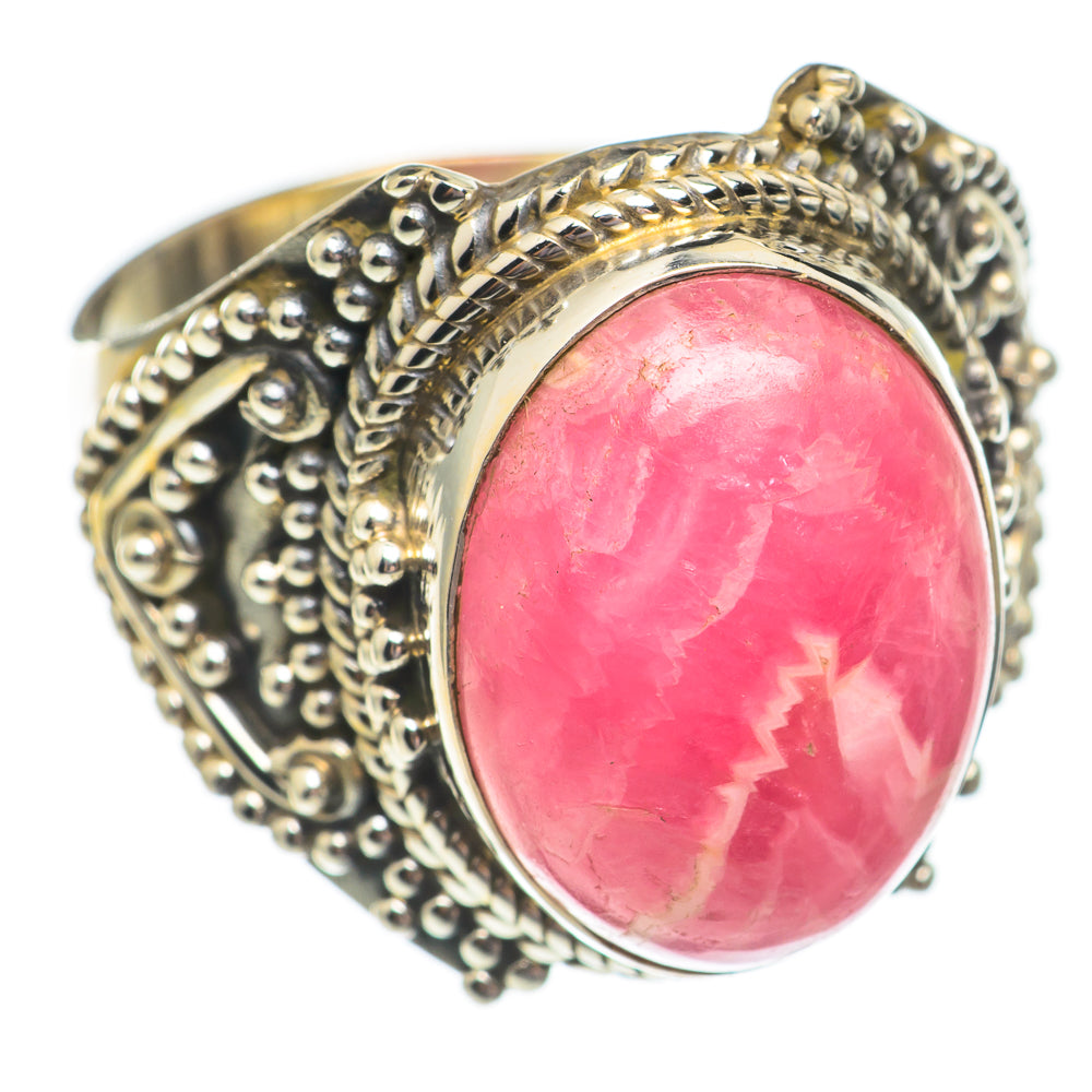 Rhodochrosite Rings handcrafted by Anasilvercos - RING69501