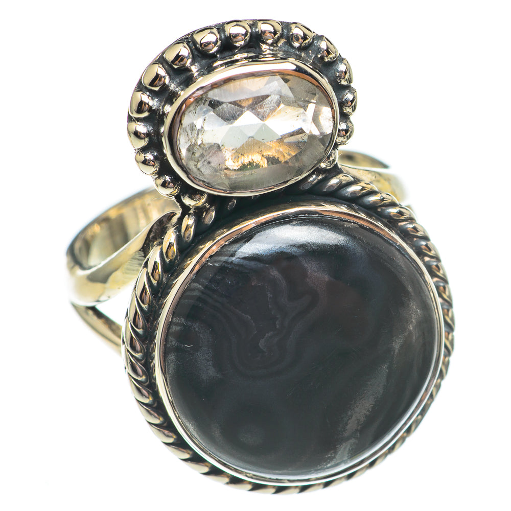 Psilomelane Rings handcrafted by Anasilvercos - RING69508