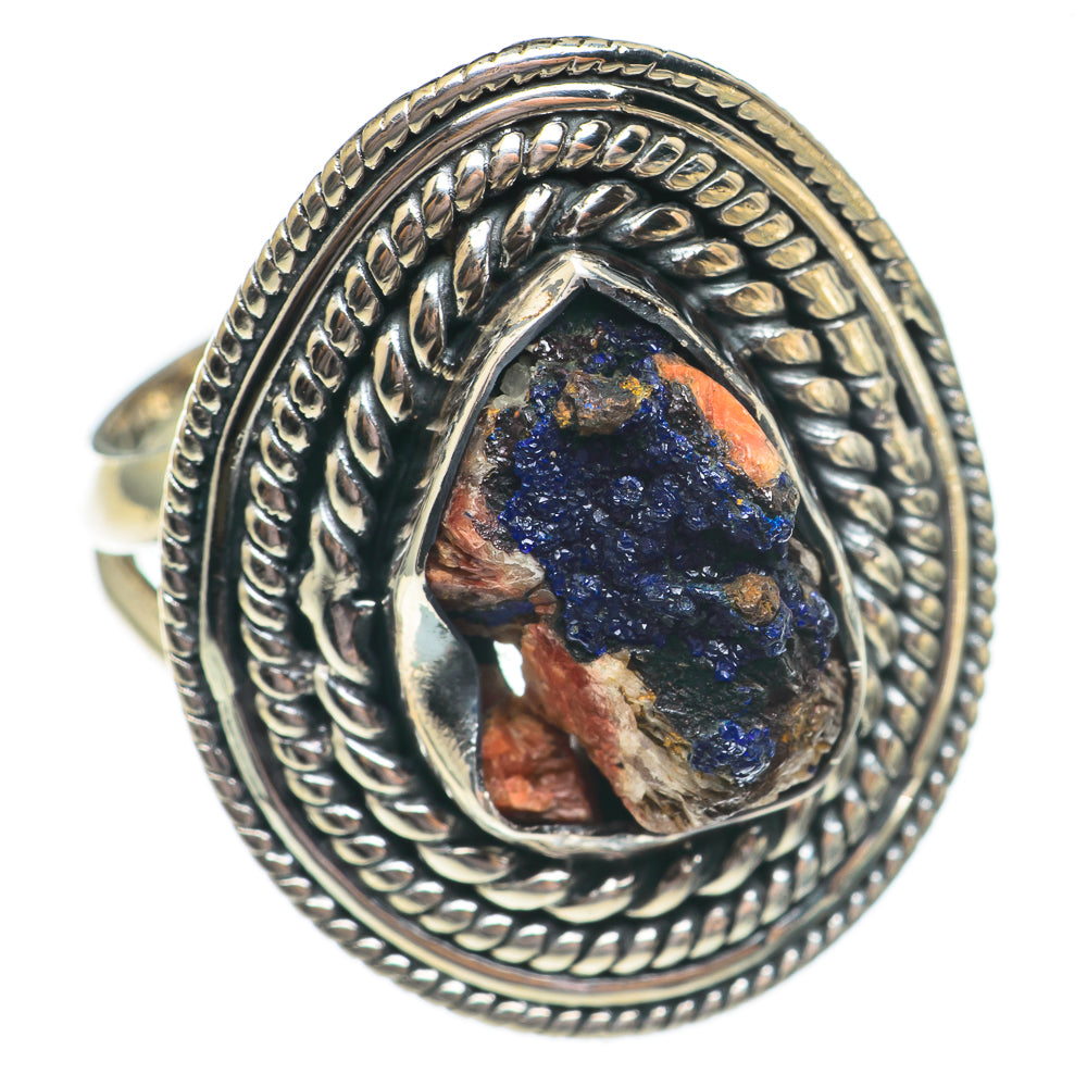 Azurite Rings handcrafted by Anasilvercos - RING69520