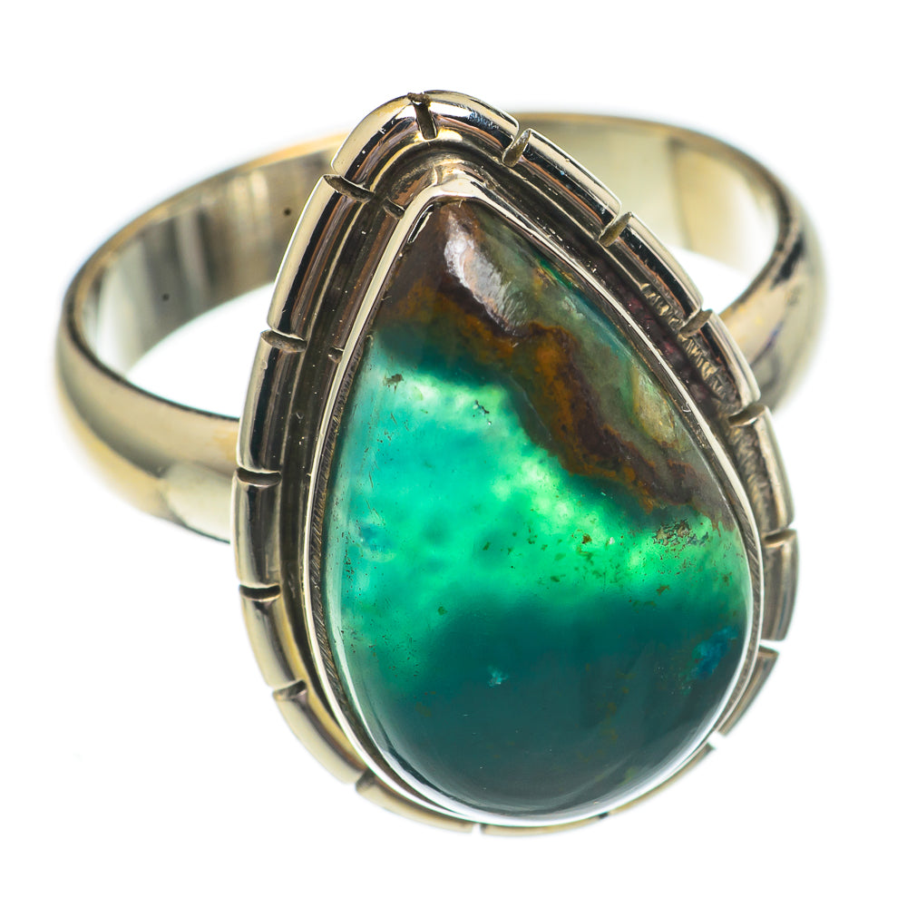 Chrysoprase Rings handcrafted by Anasilvercos - RING69522