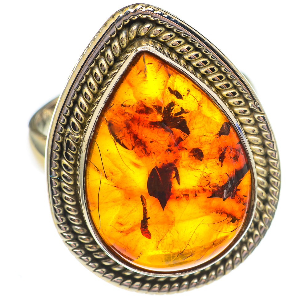 Baltic Amber Rings handcrafted by Anasilvercos - RING69532