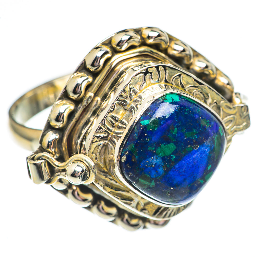 Azurite Rings handcrafted by Anasilvercos - RING69554