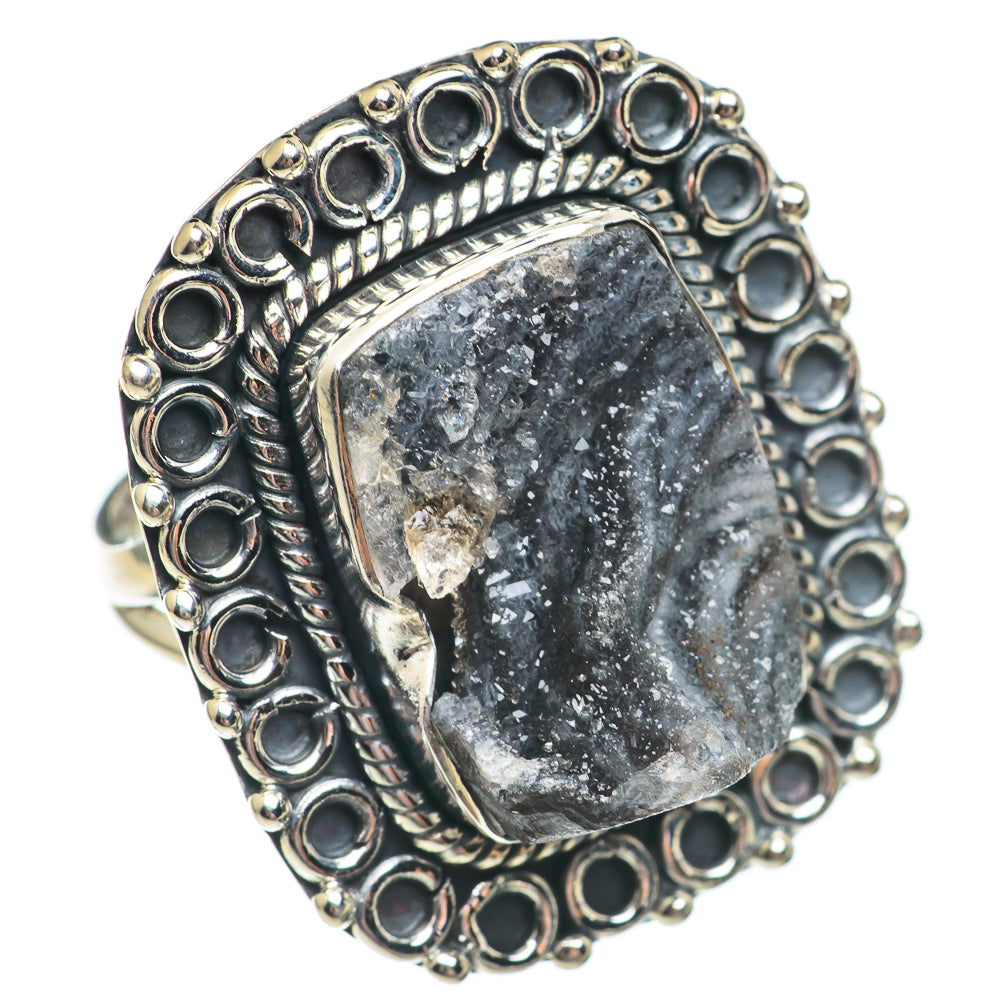 Desert Druzy Rings handcrafted by Anasilvercos - RING69557