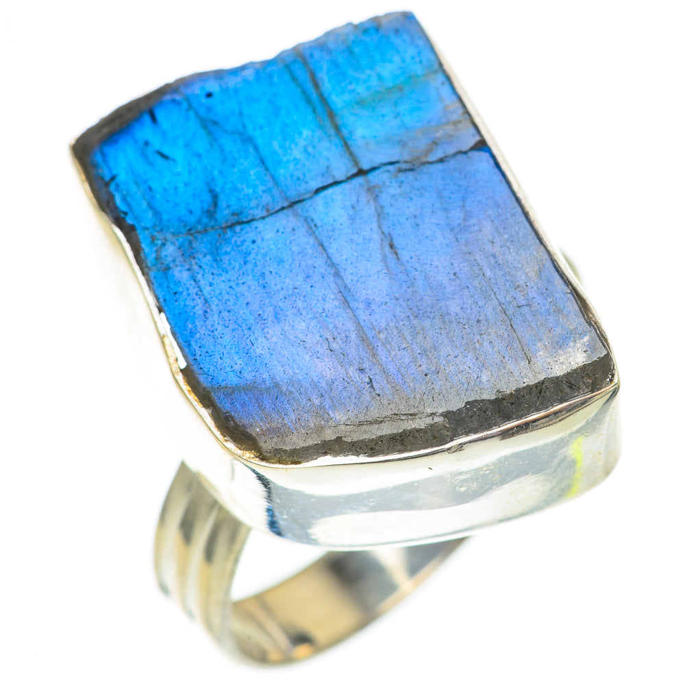 Labradorite Rings handcrafted by Anasilvercos - RING69561