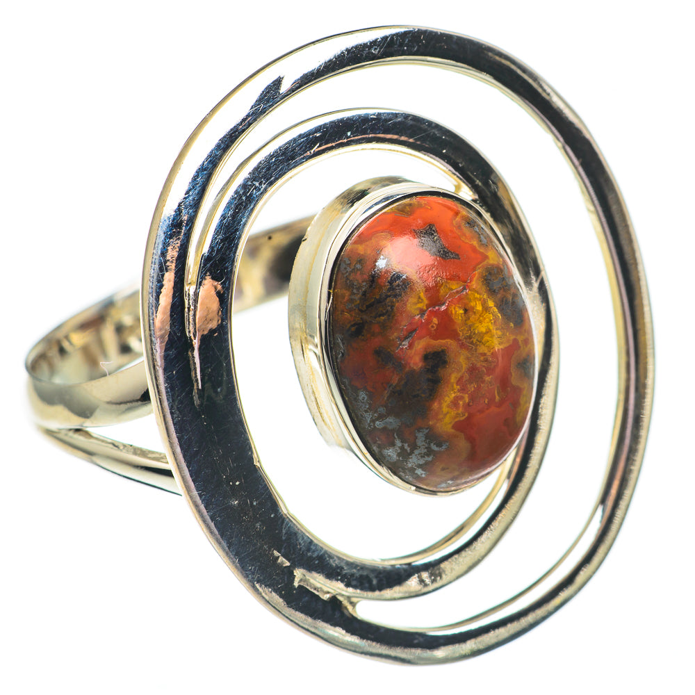 Red Jasper Rings handcrafted by Anasilvercos - RING69568