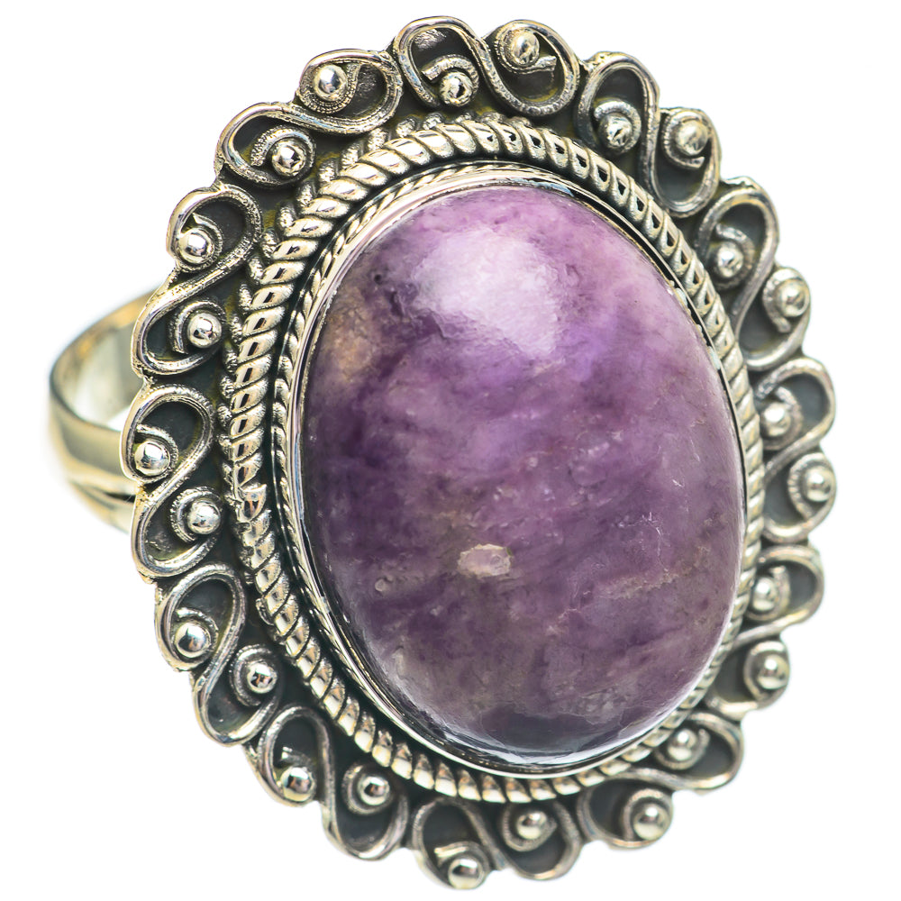 Charoite Rings handcrafted by Anasilvercos - RING69583