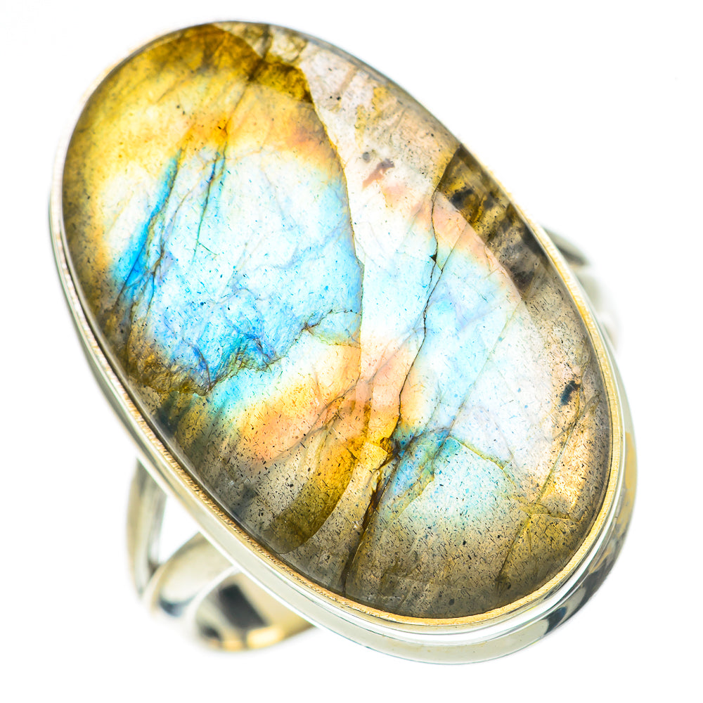 Labradorite Rings handcrafted by Anasilvercos - RING69592