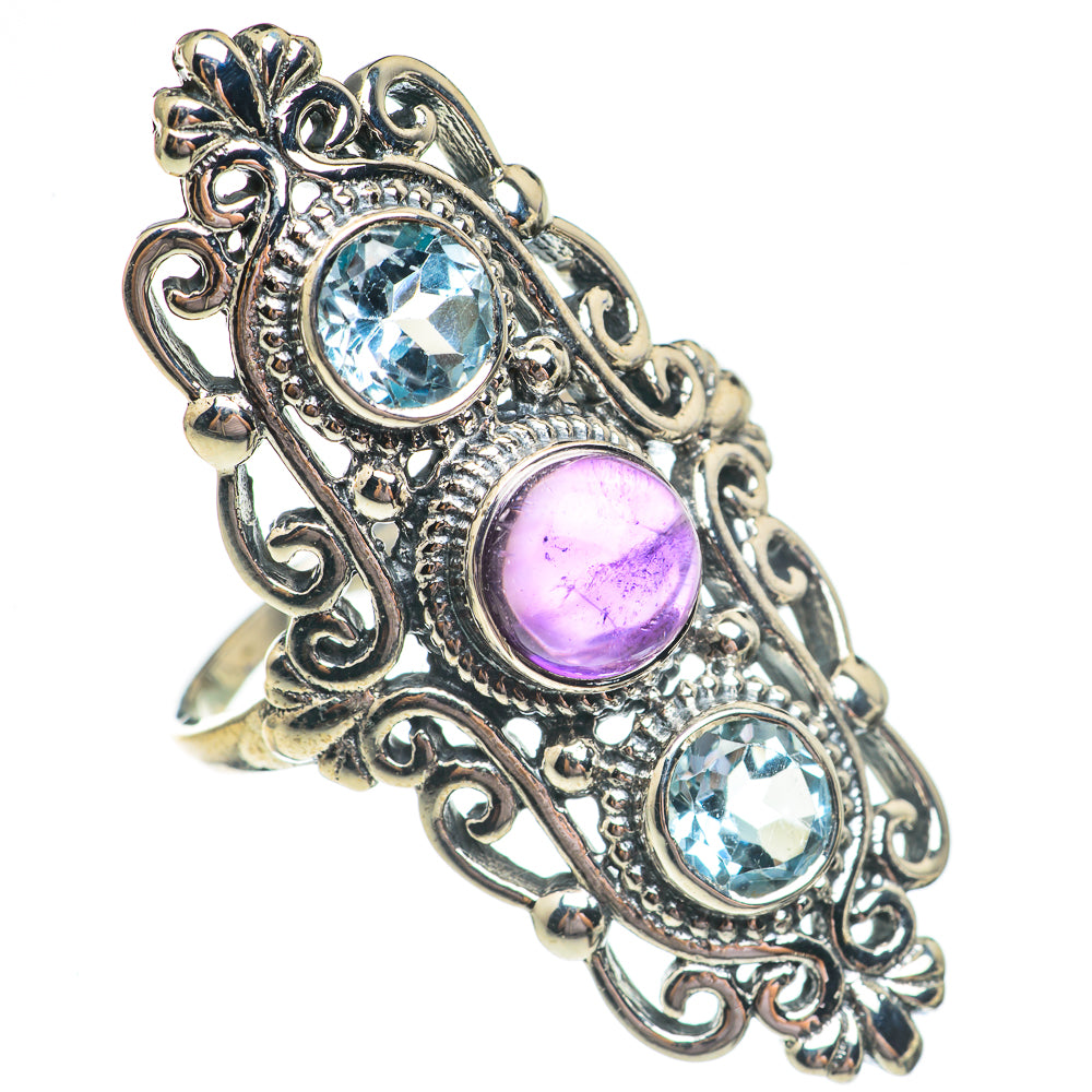 Amethyst Rings handcrafted by Anasilvercos - RING69593