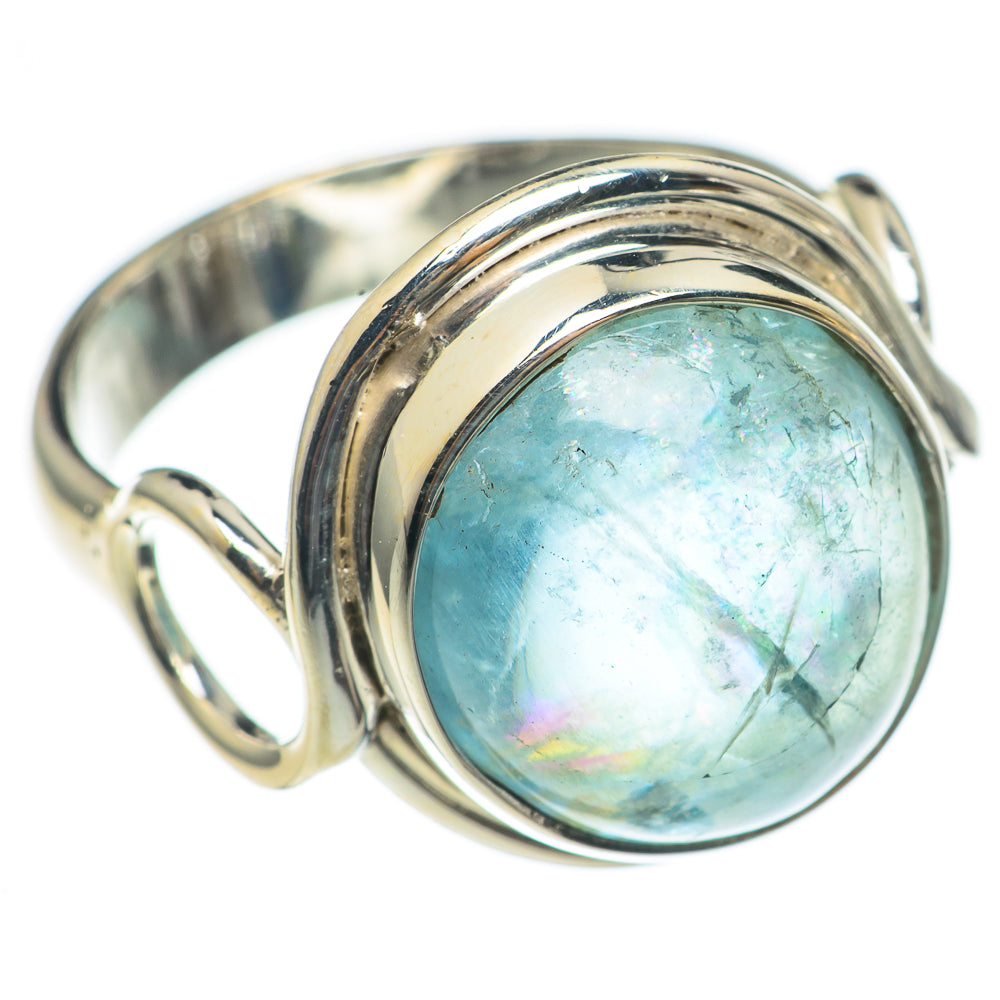 Aquamarine Rings handcrafted by Anasilvercos - RING69601