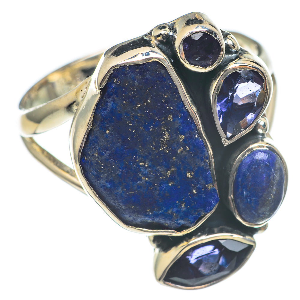 Lapis Lazuli Rings handcrafted by Anasilvercos - RING69603