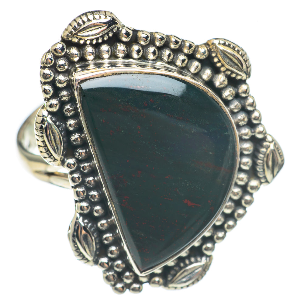 Bloodstone Rings handcrafted by Anasilvercos - RING69608