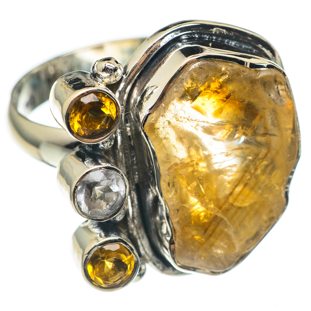 Citrine Rings handcrafted by Anasilvercos - RING69617