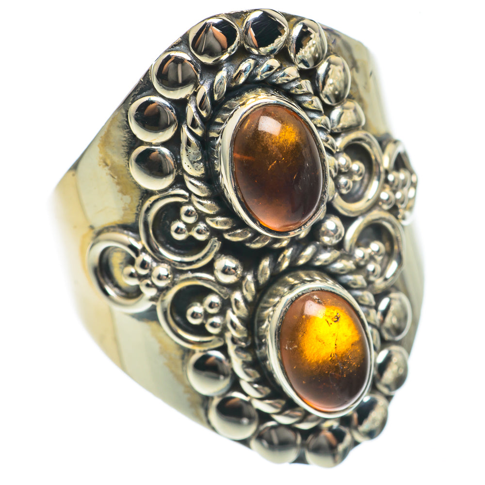 Baltic Amber Rings handcrafted by Anasilvercos - RING69618