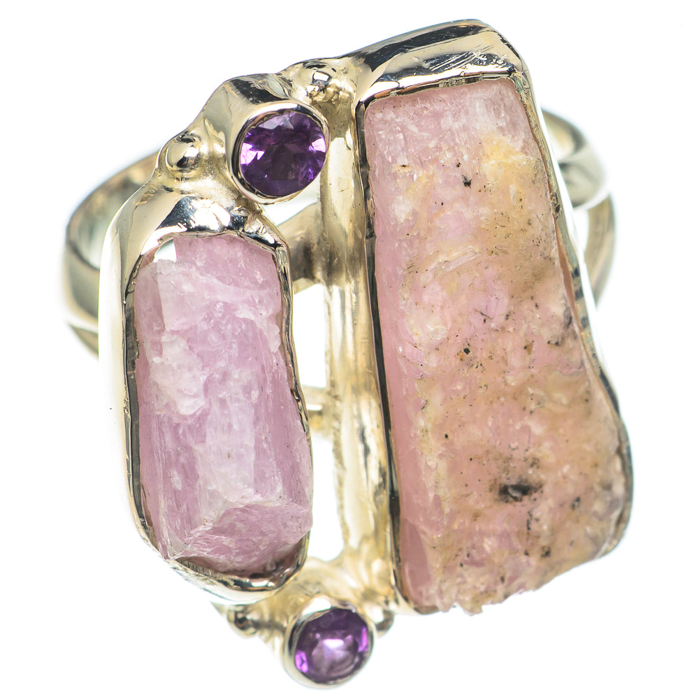 Kunzite Rings handcrafted by Anasilvercos - RING69620