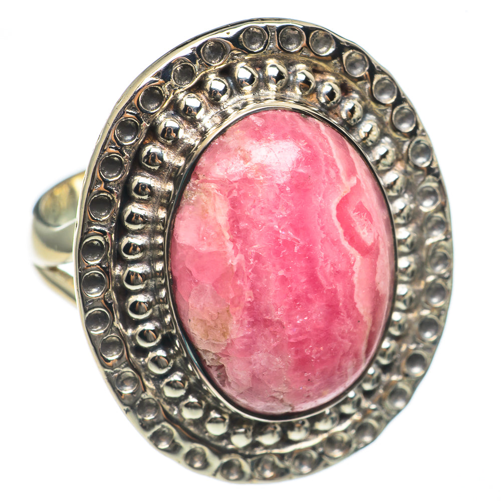 Rhodochrosite Rings handcrafted by Anasilvercos - RING69621
