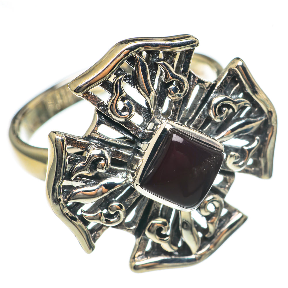 Garnet Rings handcrafted by Anasilvercos - RING69630