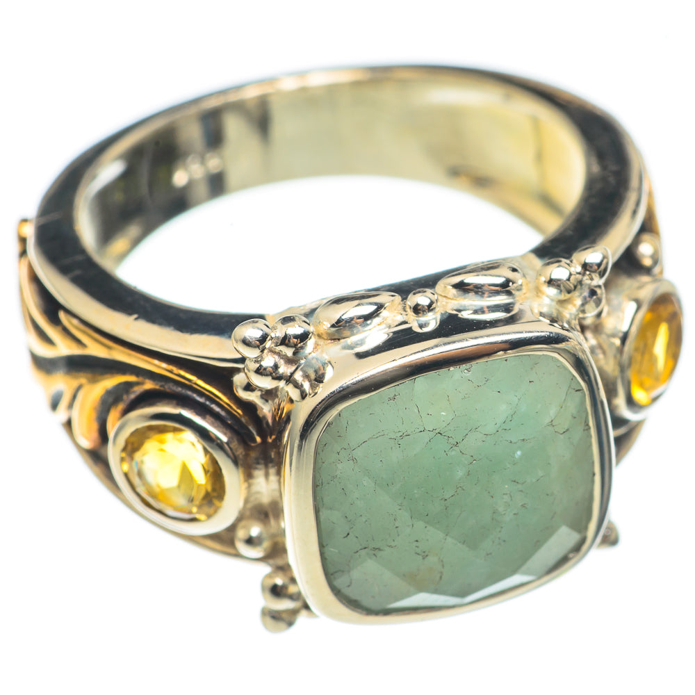 Aquamarine Rings handcrafted by Anasilvercos - RING69639