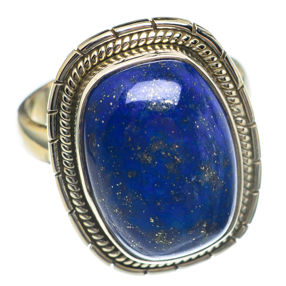 Lapis Lazuli Rings handcrafted by Anasilvercos - RING69651