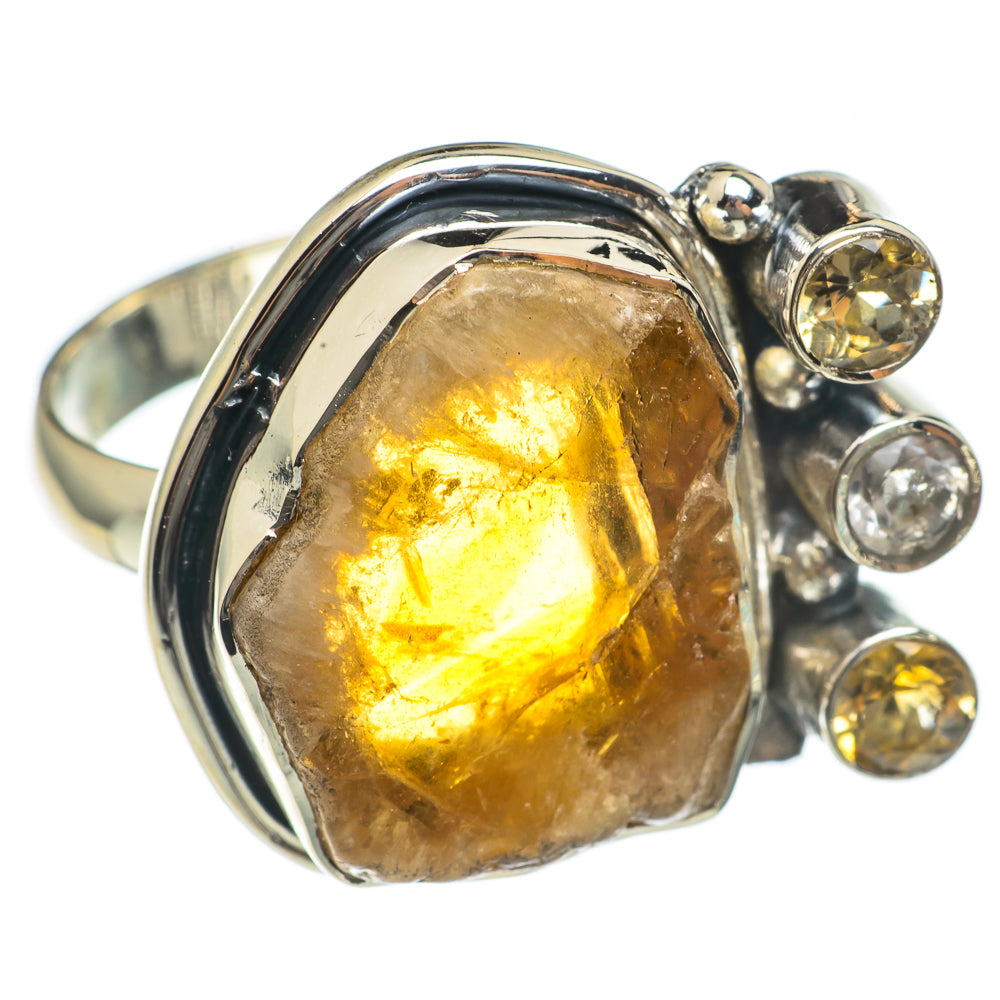 Citrine Rings handcrafted by Anasilvercos - RING69663