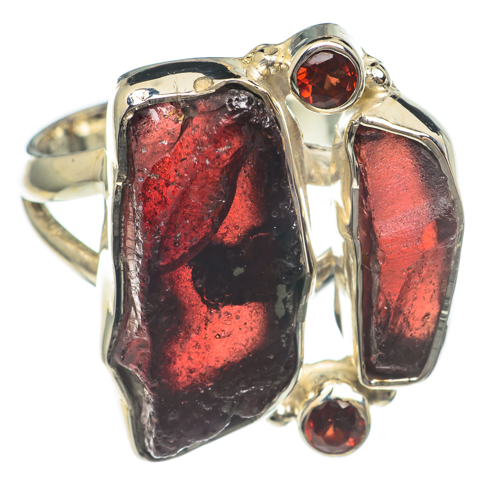 Garnet Rings handcrafted by Anasilvercos - RING69668