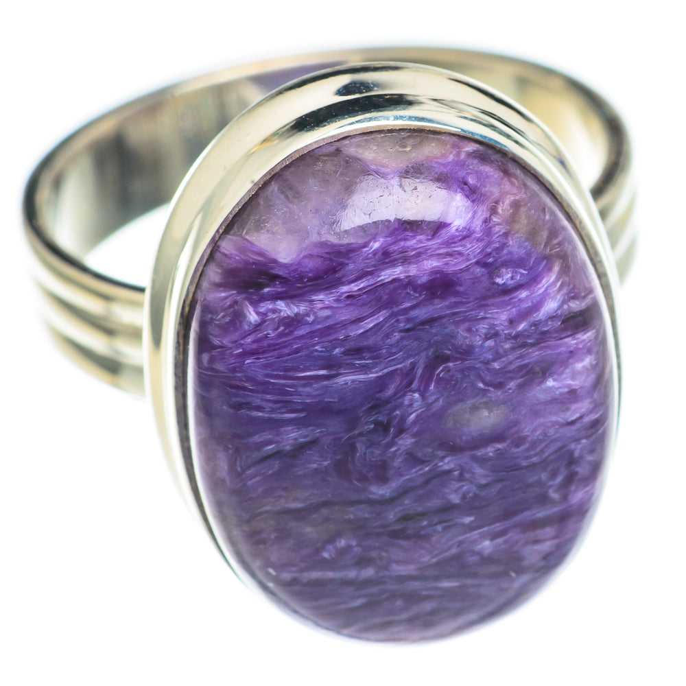 Charoite Rings handcrafted by Anasilvercos - RING69671