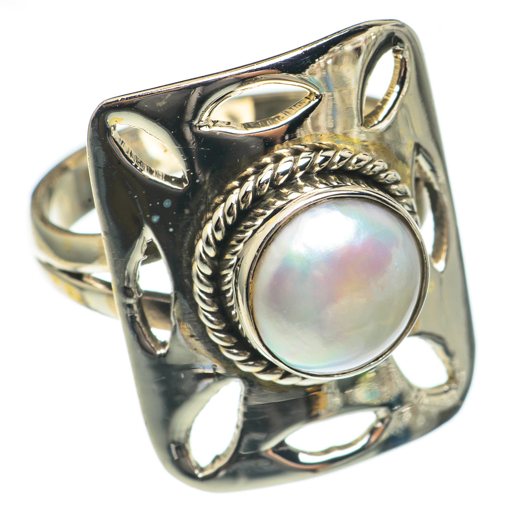Cultured Pearl Rings handcrafted by Anasilvercos - RING69679