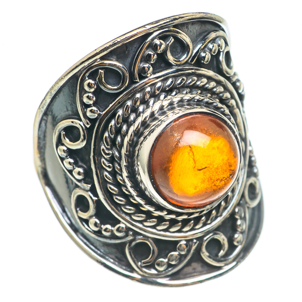 Baltic Amber Rings handcrafted by Anasilvercos - RING69703