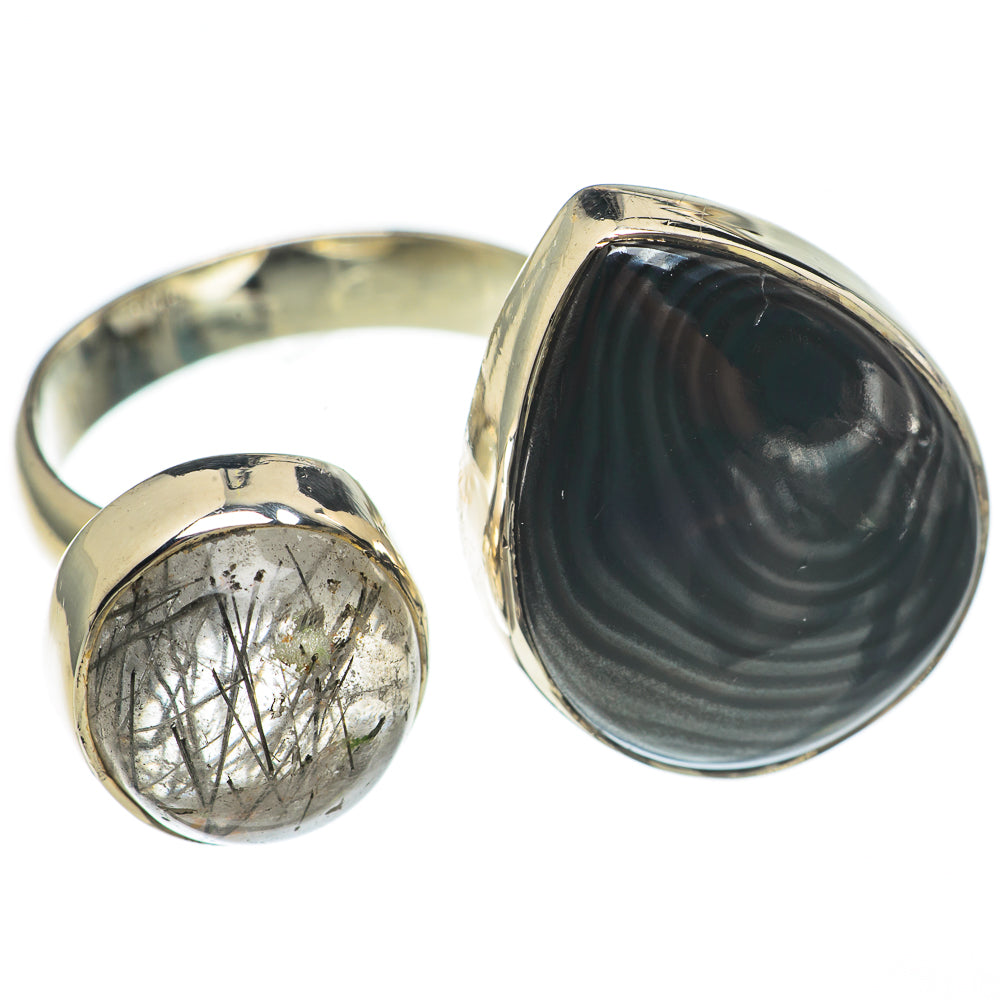 Psilomelane Rings handcrafted by Anasilvercos - RING69714