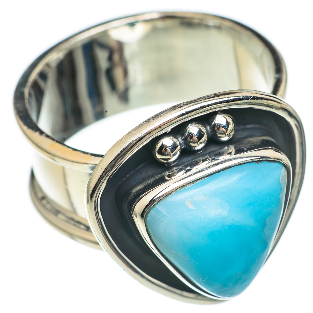Larimar Rings handcrafted by Anasilvercos - RING69729