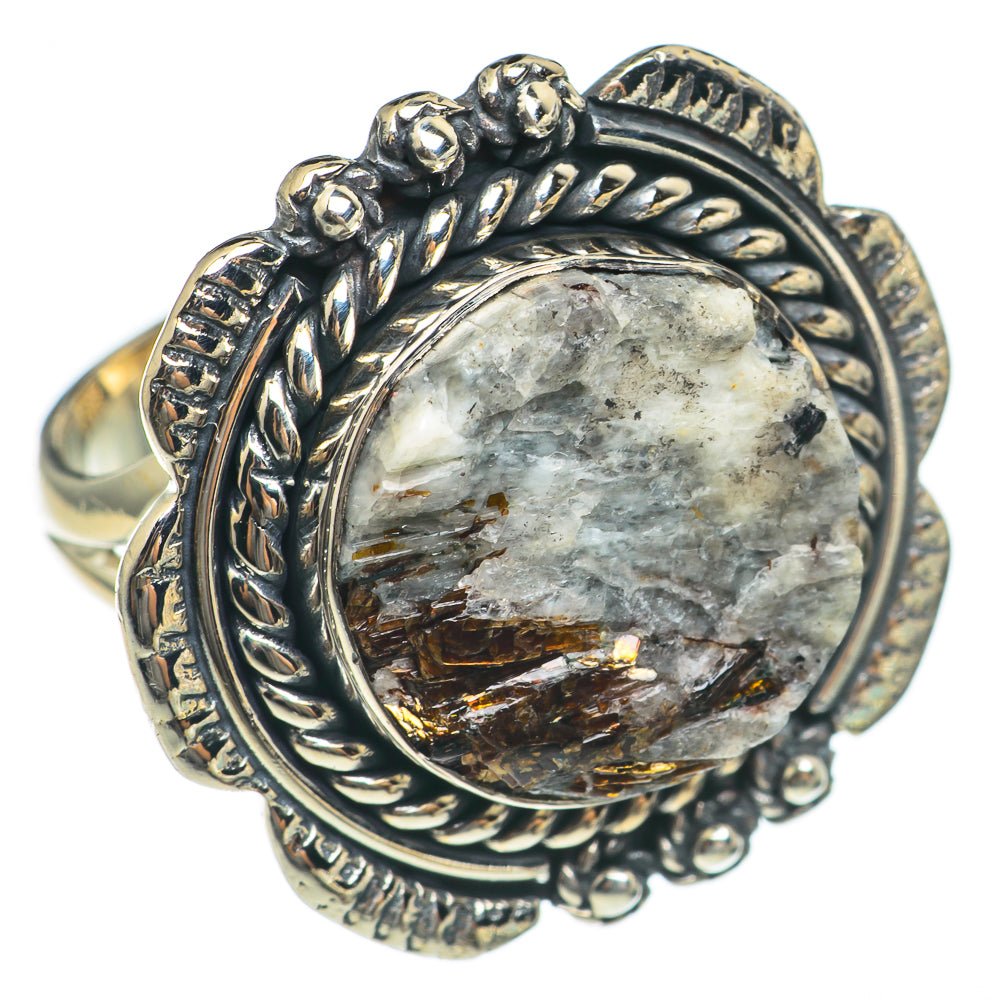Astrophyllite Rings handcrafted by Anasilvercos - RING69736