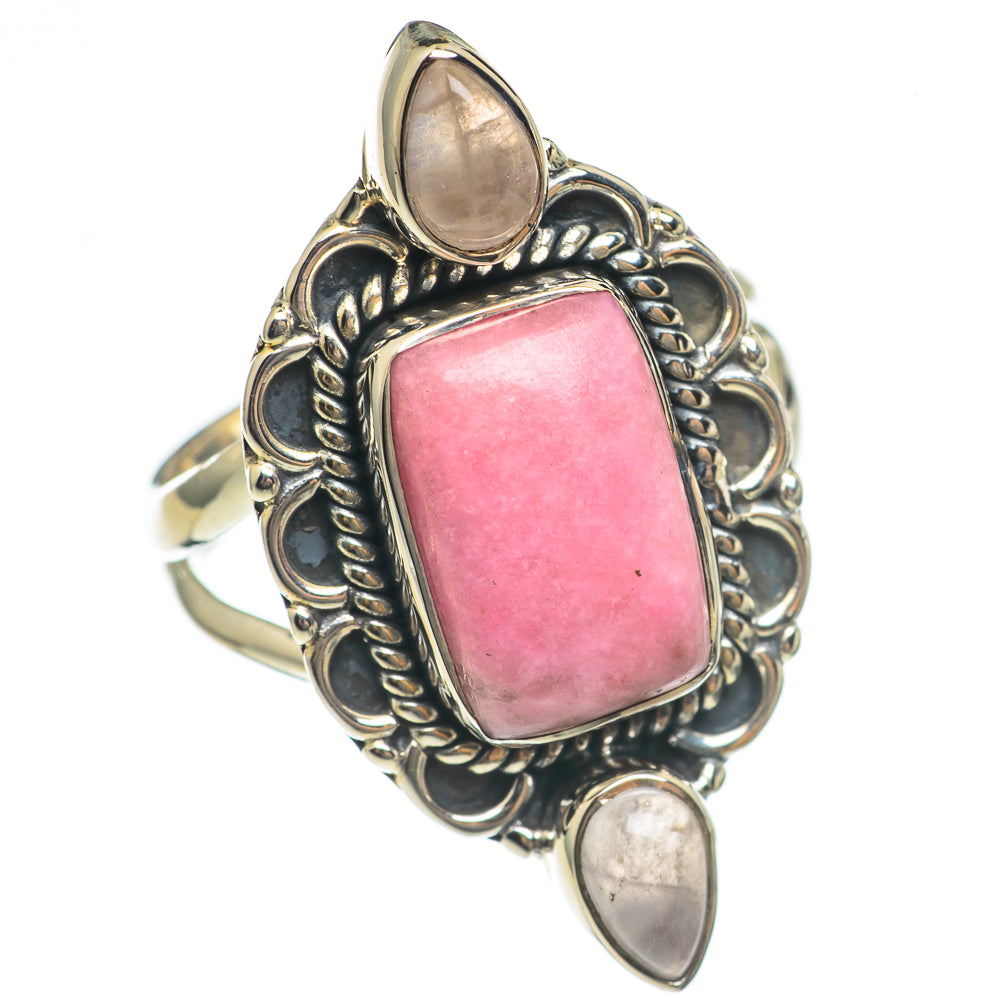 Pink Opal Rings handcrafted by Anasilvercos - RING69743