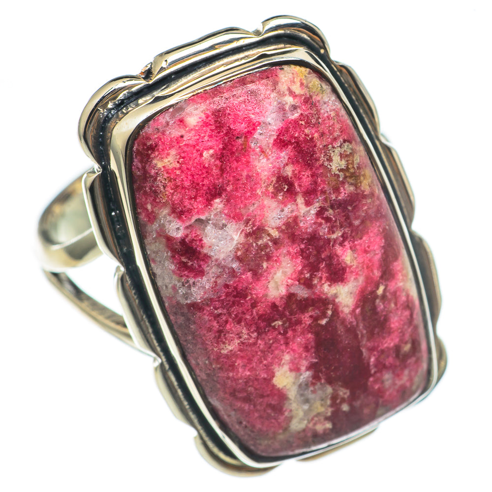Thulite Rings handcrafted by Anasilvercos - RING69744