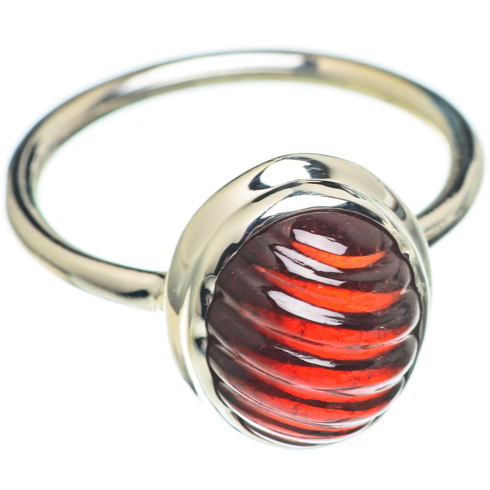 Garnet Rings handcrafted by Anasilvercos - RING69746