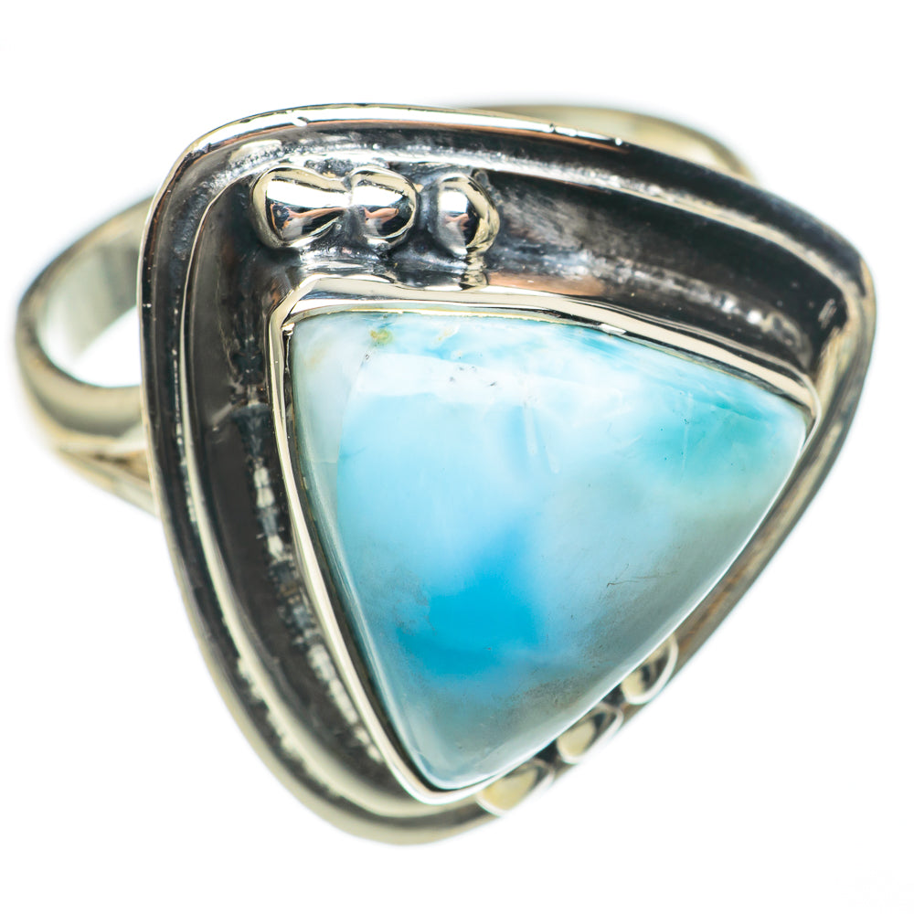 Larimar Rings handcrafted by Anasilvercos - RING69767