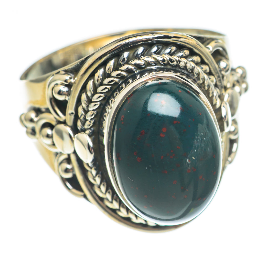 Bloodstone Rings handcrafted by Anasilvercos - RING69772