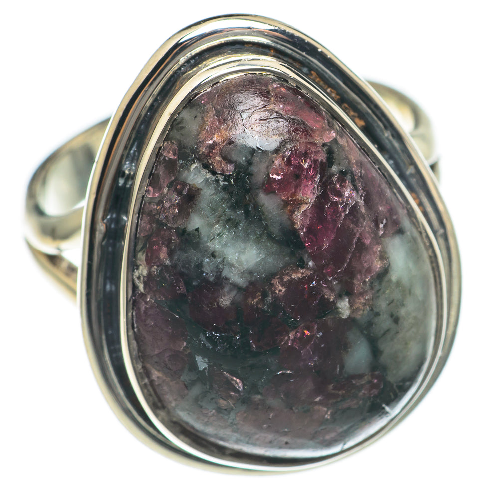 Russian Eudialyte Rings handcrafted by Anasilvercos - RING69785