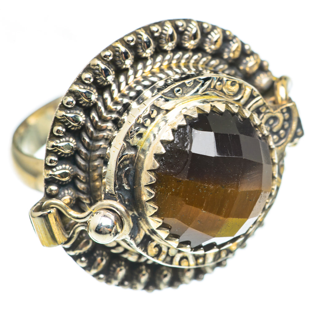 Tiger Eye Rings handcrafted by Anasilvercos - RING69824